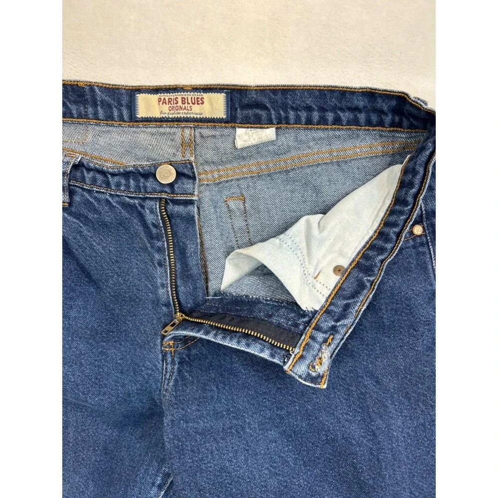 Paris Blues Originals‎ Jeans Womens Juniors 13 Blue Denim Flare Cotton